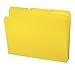 Smead Poly File Folder, 1/3-Cut Tab, Letter Size, Yellow, 24 Per Box (10504)