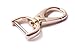 Bobeey 4pcs 51x27mm Swivel Snap Hooks Purses Clasps for 3/4'' Width Webbing&Leather Strap,Chunky Purse Hardware,Purse Lobster Clasps,Jewelry Clasps,Sturdy Snap Clasps BBC31 (Light Gold) …