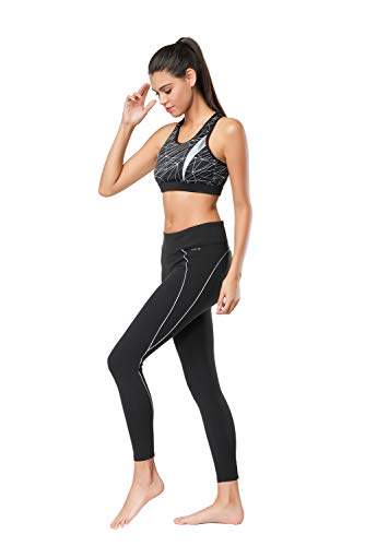 image for Dragon Fit Compression Yoga Pants Power Stretch Workout Leggings with 