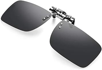Amazon Kimimara 偏光サングラス 変色調光レンズ クリップ式 近視眼鏡対応 メガネにつける クリップオン サングラス 超軽量 Uv400 紫外線カット 釣り サイクリング スポーツ テニス 自転車 登山 ゴルフ 野球 アウトドアグラス ケース付き 男女兼用 8クリップ黒 昼用