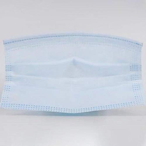 Obestseller Disposable 3 Ply Supplies - With Nanofiber Filter Lining, Student Start School Necessities (One Size, Blue 10Pcs)