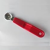 1 Pcs Tomato Huller Corer Stainless Steel Strawberry Stem (Red)