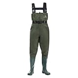 FISHINGSIR Fishing Waders for Men with Boots Womens