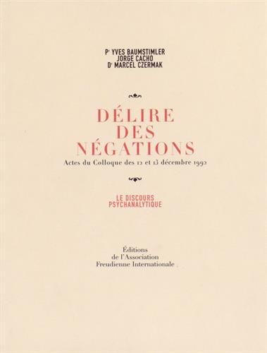 Délire des négations