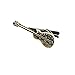 NewSilkRoad Guitar Shape Music Musician Tie Clip Tie Bar for Skinny Necktie with Gift Bag (1pcs)