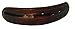 Parcelona French Arch 3.5 Inch Tortoise Shell Cellulose Curved Automatic Hair Clip Barrette