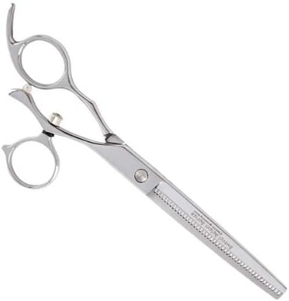 Master Grooming Tools Stainless Steel Small Pet 46-Tooth Swivel Select Thinning Shears, 6-1/2-Inch