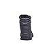 KINGSHOW Men's M0705 Water Proof Black Leather Rubber Sole Winter Snow Boots 13 M US