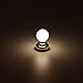 MagiDeal 1:12 Scale Dollhouse Miniature Mini Ball Shape Table Lamp LED Light