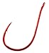 Owner American Red Mosquito Hook, Red, 2 (9 per Pack) (5177-093)