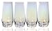 Iris Iridescent Glass Water Glasses - Set of 4, 17.5 Ounce