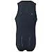 FEESHOW Men's Soft Smooth Work Out Swimsuit Gym Fitness Bodysuit (Medium(Waistline 28.0-40.0 inch/72-102cm), Black)
