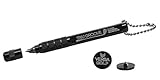 BLACK Golf Club Groove Tool by VersaGolf - Clean, Sharpen, Regroove - Made in USA - Irons and Wedges