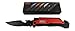 2x 2 NEW Rogue River Tactical Rescue Folding Knives Best Red 6-in-1 Multitool Survival Pocket Knife with Magnesium Fire Starter, LED Flashlight Bottle Opener Seat Belt Cutter and Windows Breaker