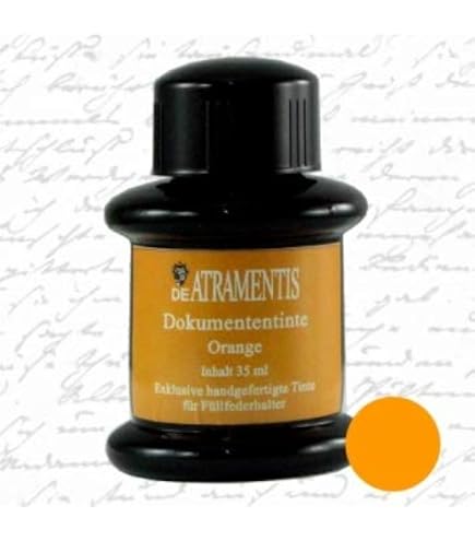 de atramentis tobacco Amazon.com : De Atramentis® Document Ink-Yellow 45 mL Fountain Pen Bottled  Ink : Office Products