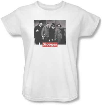 Three Stooges - Womens Supreme Rip T-Shirt