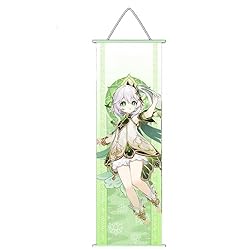 Flyshun Furina Wall Scroll Poster,Hanging Wall Art