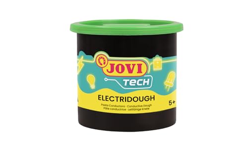 Jovi - Electridough Conductive Paste Ideal for STEAM Activities, Creating Electrical Circuits, Mouldable, Air Drying, 110g Pot