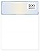 500 High Security Blank Check Paper Blue Prismatic with Padlock Icon and Visible Fibers for Quickbooks Quicken compare to Versacheck Refills Form # 1000
