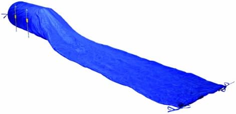 TRIXIE Dog Activity Agility Sack Tunnel, 60 cm 5 m, Blue, 196.75 x 23.5 x 23.5 in. (3212)