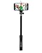 COOLcessories 3-in-1 Selfie Stick Monopod - Bluetooth Enabled Handle with Built In LED Light & External Power Bank - 39 Inch Extension, Universal Fit for Smartphones, Cameras, and GoPros