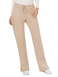 Cherokee Women's Mid Rise Moderate Flare Drawstring