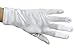 Dobelove Women's Shiny Stretch Satin Dress Gloves Wrist Length Adult Evening Party Glove (White)