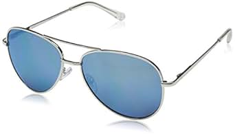 Peepers Women's Heat Wave Sun Aviator Sunglasses, Blue