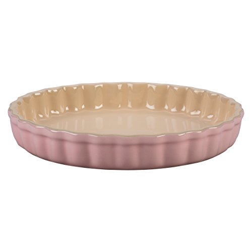 Le Creuset Stoneware 1.45-Quart Tart Dish, Hibiscus
