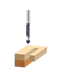 Bosch 85246 M 1 2 in. x 1 3 16 in. 1-flute Pilot Panel con punta de carburo Bit cóncava