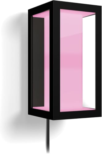 Philips Hue Impress Outdoor Wall Light, Black