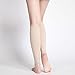 LTHA Calf Compression Sleeves -(20-30mmhg) Leg Compression, Nude, Size Large