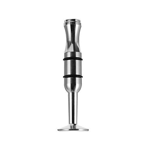 Muslady Mouthpiece Mouth Strength Trainer Silver for Saxophone Horn Trombone Tuba Accessories