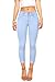Wax Women's Juniors Mid-Rise Capri Jeans w Cuffed Hem