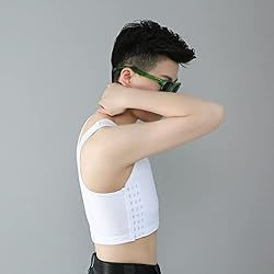 BaronHong Chest Binder Breathable Mesh Elastic