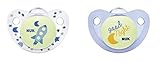 NUK Cute-as-a-Button Glow-in-The-Dark Orthodontic