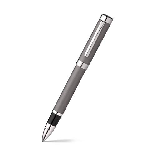 Pennline Hercules Rollerball Pen Matte Grey with Chrome Trims