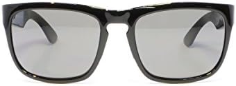 Craqlab One Way Charlie Optimized TR90 Sunglasses Jet Black Grey Lens