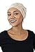Hats for Cancer Patients Women Chemo Headwear Head Coverings Butterfly Beanie Parkhurst (Sandstone)