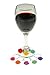 PrestigeHaus Flower Wine Charms - Wine Glass Charms - Set of 8 Flower Charms - Colorful Wine Glass Markers, Wine Tags for Glasses, Wine Accessories and Gifts for Wine Lovers - Drink Identifiers