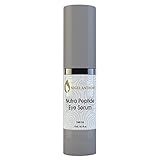 Nigel Anthony NUTRA PEPTIDE EYE SERUM with Hyaluronic Acid, Retinol, Vitamin A, C & E - Eye Lift, Anti Wrinkle Serum for Dark Circles, Puffiness, Dry, Sensitive, Maturing Skin. For Women & Men