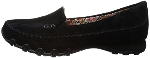 Skechers Women's Bikers Pedestrian Memory Foam Slip-On Want It All