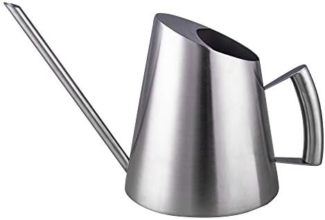 Imeea ジョウロ じょうろ 水さし 如雨露 ステンレス 1 3l 大容量 園芸用品 シルバー Alegrehome Com