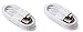 Two (2) New Samsung OEM 4-Feet Micro USB Data Sync Charging Cables for Galaxy S6/S6 Edge/S6 Edge+/S7/S7 Edge/Note 4/5/Edge - Non-Retail Packaging - White EP-DG925UWE