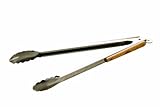 Lodge OTONG Outdoor Tongs , Silver/Brown