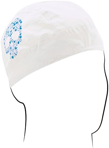 Zan Headgear Z698, Flydanna, Cotton, Floral Blue Skull