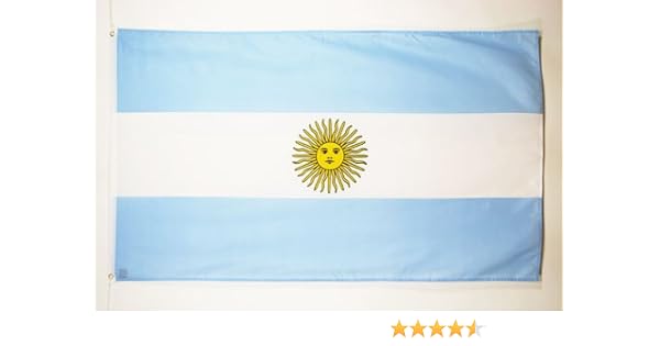 Outdoor Decor Banner 5x8 Ft Drapeau Argentine Az Flag Argentine Big Flags 150 X 250 Cm Argentina Flag 5 X 8 Patio Lawn Garden Klemens Jelesnia Pl