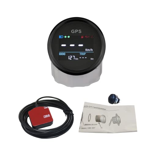 ELING Universal Digital GPS Speedometer Speedo Gauge Trip Meter