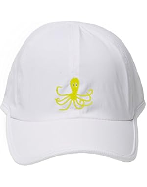 Womens Baseball Caps Cute Octopus Embroidered Washed Hats