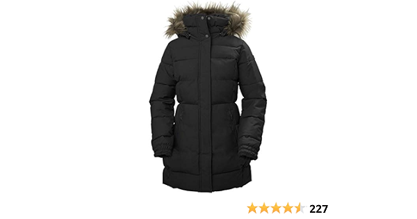 Insulated Puffy Parka Coat Jacket 